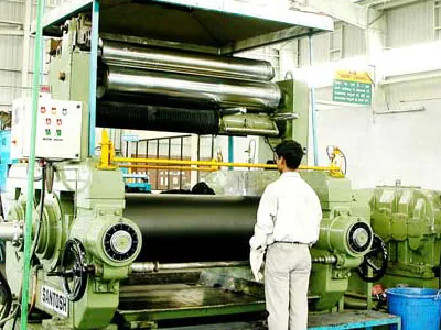 Rubber compound mixing mill